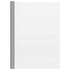 Vidaxl Mrežasti zaslon od nehrđajućeg čelika 112 x 2000 cm srebrni