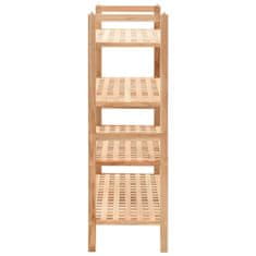 Vidaxl Stalak za cipele od masivnog orahovog drva 69 x 26 x 81 cm