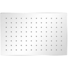 Vidaxl Glava za tuš od nehrđajućeg čelika 2 kom 20 x 30 cm