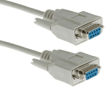 Cabletech Kabel db 9 pin M. - M. 2m bijelo