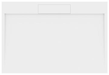 Gelco GELCO IRENA Pravokutna Tuš Kada 130x90 cm - Bijela, Lijevani Mramor