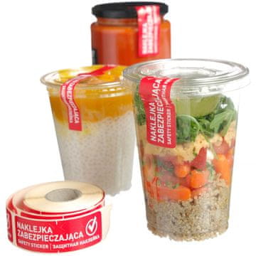 Hendi Sigurnosni pečat za ambalažu i spremnike 2 x 250 kom - 850213