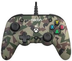 Nacon Pro Compact gamepad, za Xbox Series, zeleni, kamuflažni