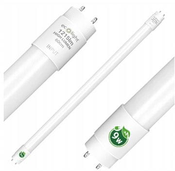 ECOLIGHT LED cijev - T8 - 9W - 60cm - 1215lm - neutralno bijela