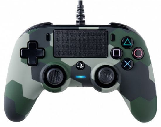 Nacon PS4 žičani kontroler, vojnički zeleni