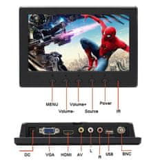 Secutek 7" LCD monitor za automobil 7009