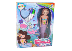 slomart DIY Set Sirena Ljubičasta: Blaga i Iskopavanja LEAN TOYS