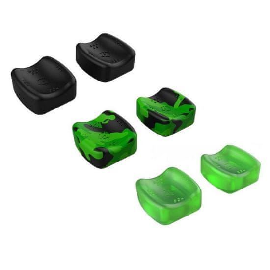 Gioteck Thumb Grips Sniper za Xbox Series X/S, crno-zelena