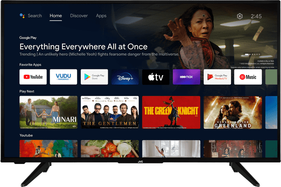JVC LT-43VA3200 4K Ultra HD LED televizor, Android TV