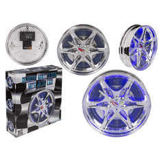 Out of The blue 3d kromirani naplat zida s LED 27 cm