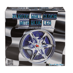 Out of The blue 3d kromirani naplat zida s LED 27 cm