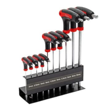 Wiltec 11 Djelomičan set imbus ključeva T na postolju