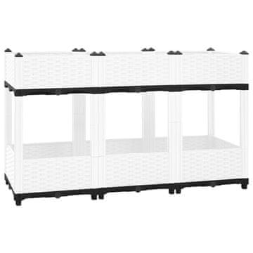Vidaxl Povišena gredica 120x40x71 cm od polipropilena