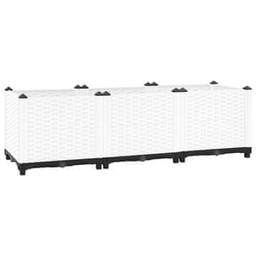 Vidaxl Povišena gredica 120x40x38 cm od polipropilena