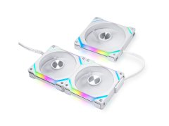 Lian Li UNI FAN SL120 V2 ventilator kućišta, RGB, PWM, 120mm, bijeli, 3 komada + kontroler (UF-SL120V2-3W)