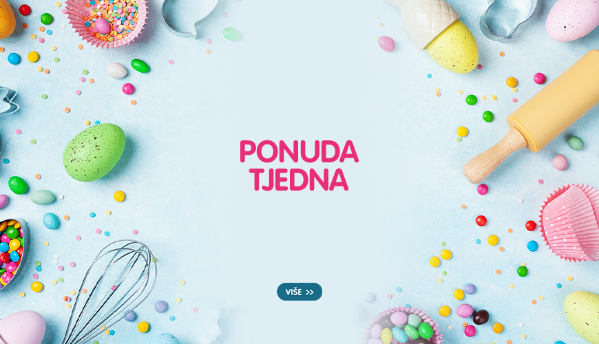 PONUDA TJEDNA: Odabrani artikli za uskršnje pečenje i čišćenje