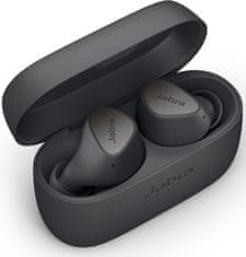 Jabra Elite 4 bežične slušalice, siva