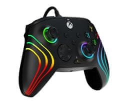 PDP Afterglow Wave žičani gamepad, crna