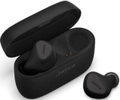Jabra Elite 5 slušalice, crna (Titanium Black) (100-99181000-60)