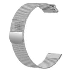 BStrap Milanese remen za Garmin Venu 2 Plus, silver