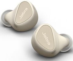 Jabra Elite 5 slušalice, zlatno bež (Gold Beige) (100-99181001-60)