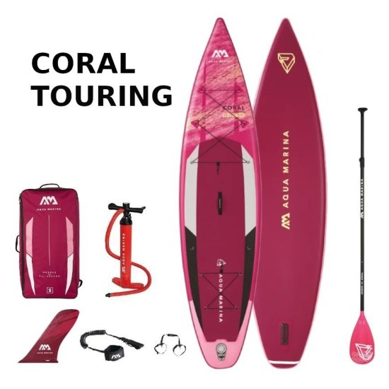 Aqua Marina BT-22COP Coral Touring SUP, na napuhavanje, 11.6x31x6