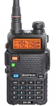 Baofeng UV-5R 8W, radio stanica, crna