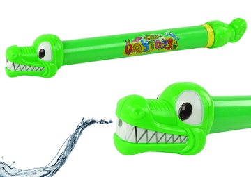 slomart Vodeni pištolj krokodil LEAN TOYS, 45 cm, zeleni