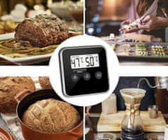 Ruhhy LCD kuhinjski termometar sa sondom do 250°C