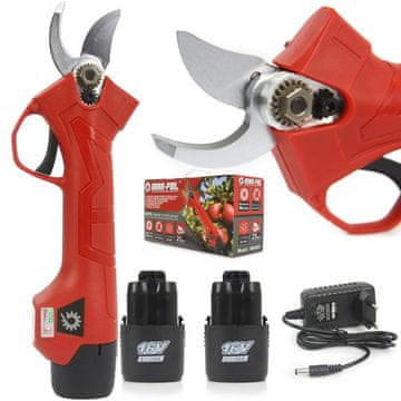 MAR-POL Akumulatorske škare za rezidbu do 25mm 2x 3Ah