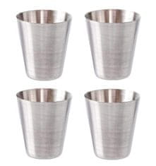 aptel Postavite 4 Inox prijenosne naočale 30ml + torbica