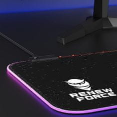 Dexxer Osvijetljena XL LED RGB računalna podloga za miš i tipkovnicu 80x30cm MIX ANIMAL