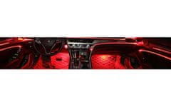 Dexxer 4x LED RGB traka za rasvjetu unutrašnjosti vozila 12V + daljinski upravljač i aplikacija