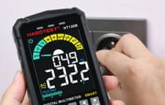 Habotest Univerzalni LCD digitalni multimetar u boji HT126B + LED lampa