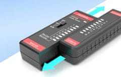 Habotest HT812A tester UTP mrežnog kabela RJ45/RJ14/RJ12/RJ9