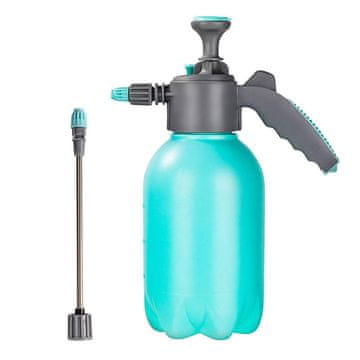 Deli Tools Posuda za prskanje - raspršivač s tlačnom pumpom, šprica 2L + 2 mlaznice