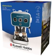 Russell Hobbs Distinctions espresso aparat, plavi