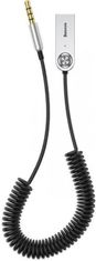 BASEUS CABA01-01 Bluetooth adapter, USB, 3,5 mm, crni