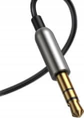 BASEUS CABA01-01 Bluetooth adapter, USB, 3,5 mm, crni