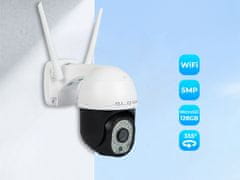 Blow H-335 IP kamera, WiFi, HD 3MP, rotirajuća, IR, bijela