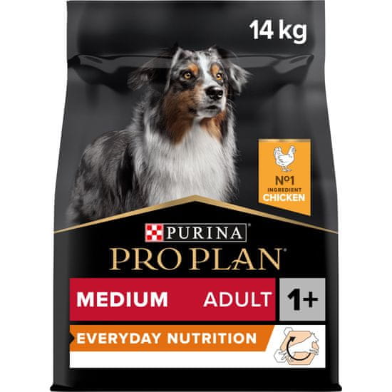 Purina Pro Plan MEDIUM EVERYDAY NUTRITION hrana za pse, piletina 14 kg
