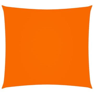 Vidaxl Jedro protiv sunca od tkanine četvrtasto 7 x 7 m narančasto