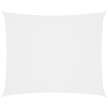 Vidaxl Jedro za zaštitu od sunca od tkanine pravokutno 4 x 6 m bijelo