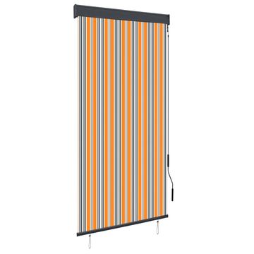 Vidaxl Rolo zavjesa, 100x250 cm, žuta i plava