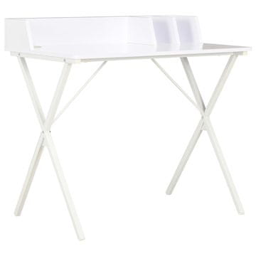Vidaxl Radni stol, bijeli, 80 x 50 x 84 cm
