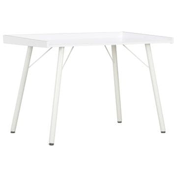 Vidaxl Radni stol, bijeli, 90 x 50 x 79 cm