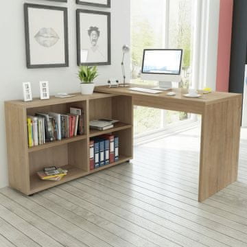 Vidaxl Blagovaonski stol, 140x80x75 cm, Boja hrasta
