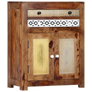 Vidaxl Bočni ormarić 60 x 30 x 75 cm Masivno drvo akacije