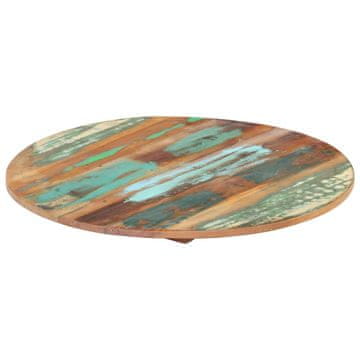 Vidaxl Okrugla ploča stola 70 cm 15-16 mm Puno reciklirano drvo