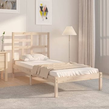 Vidaxl Okvir kreveta od punog drva 90x190 cm za jednu osobu